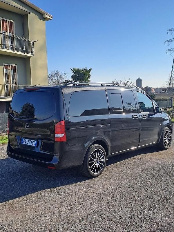 Usata Mercedes Vito 137 CV (100 kW) 2019 Nero Furgone