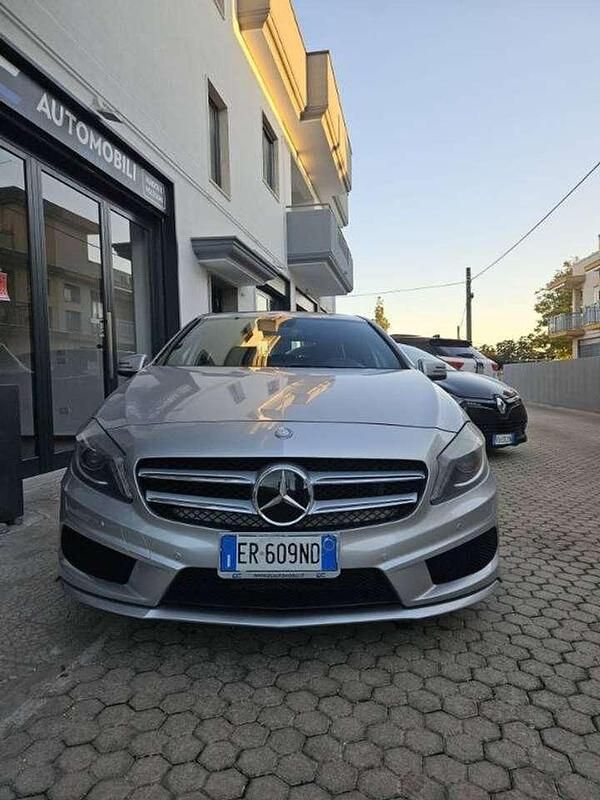 Usata Mercedes A180 Premium 109 CV (80 kW) 2013 Argento Berlina