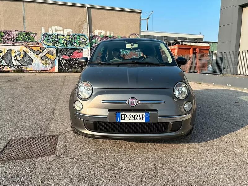 Usata Fiat 500 Lounge 69 CV (50 kW) 2012 Grigio Berlina