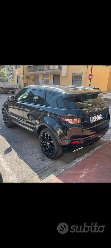 Usata Land Rover Range Rover evoque 2013 Nero Berlina