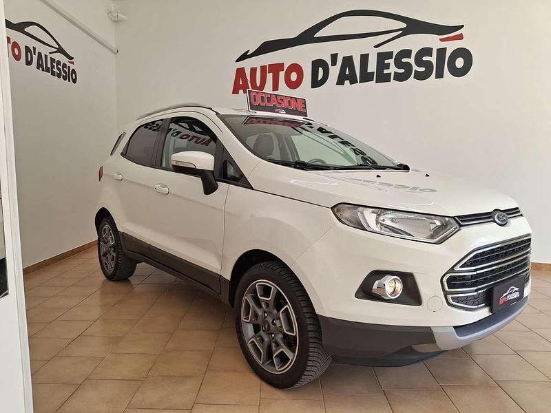 Usata Ford Ecosport Titanium S 95 CV (69 kW) 2017 Bianco SUV