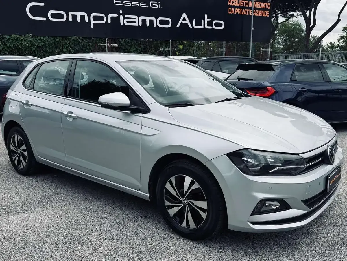 Usata VW Polo Highline 95 CV (69 kW) 2018 Argento Utilitaria