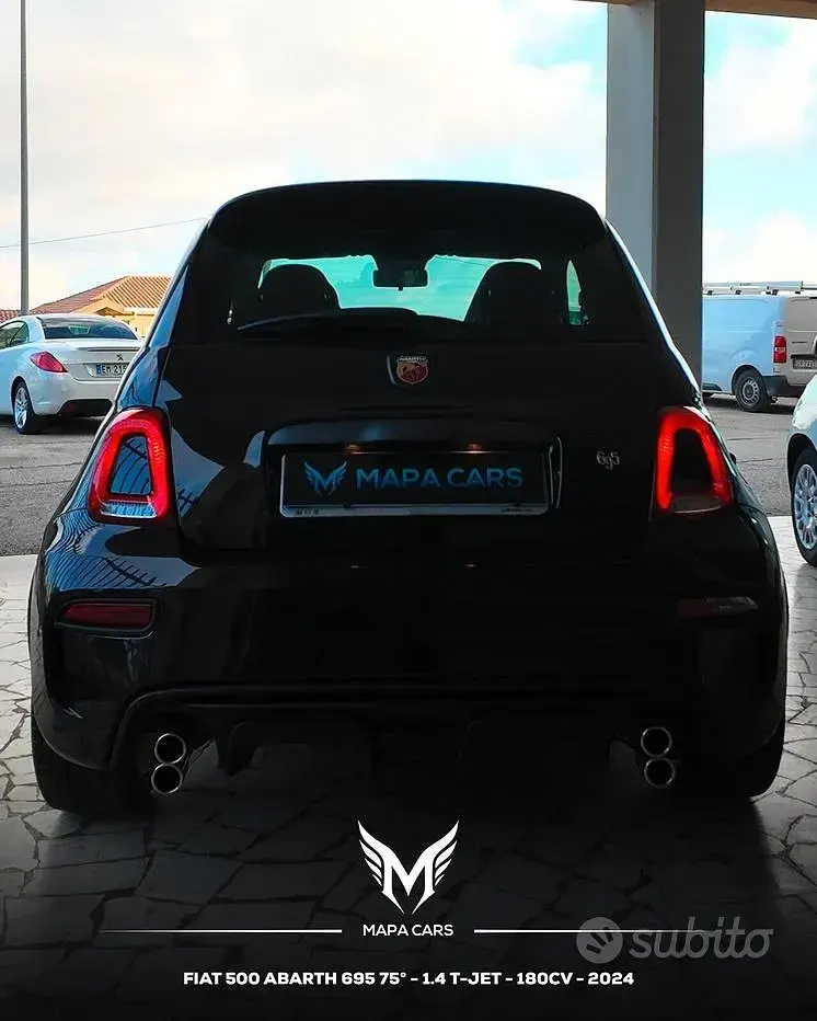 Usata Abarth 695 180 CV (132 kW) 2024 Nero Utilitaria