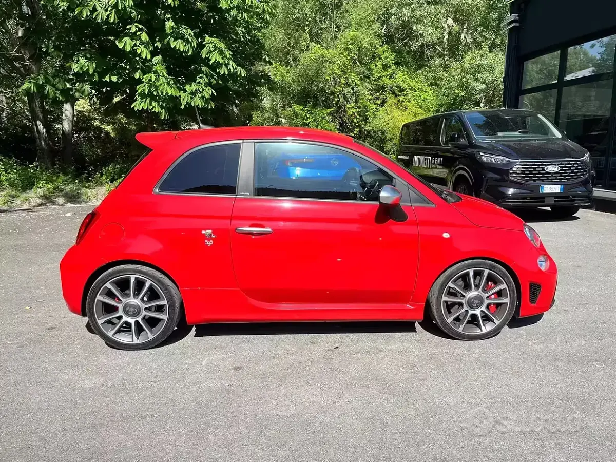 Usata Abarth 500 Turismo 2017 Rosso Utilitaria