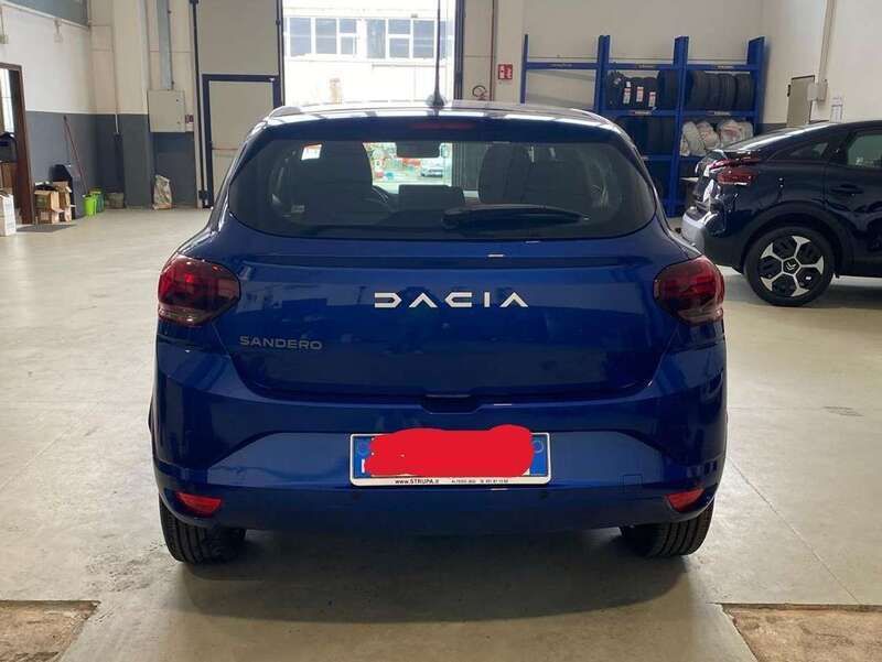 Nuova Dacia Sandero 101 CV (74 kW) 2025 Blu/azzurro Utilitaria