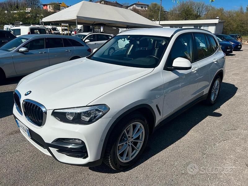Usata BMW X3 Advantage 190 CV (139 kW) 2020 Bianco SUV