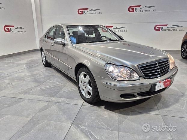 Usata Mercedes S320 204 CV (150 kW) 2004 Argento Berlina