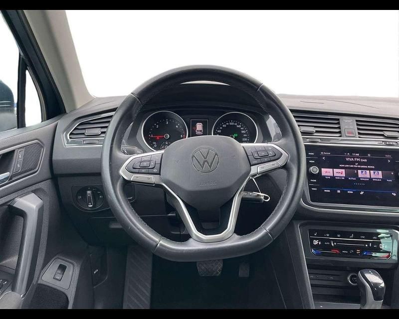 Usata VW Tiguan Life 150 CV (110 kW) 2021 Blu/azzurro SUV
