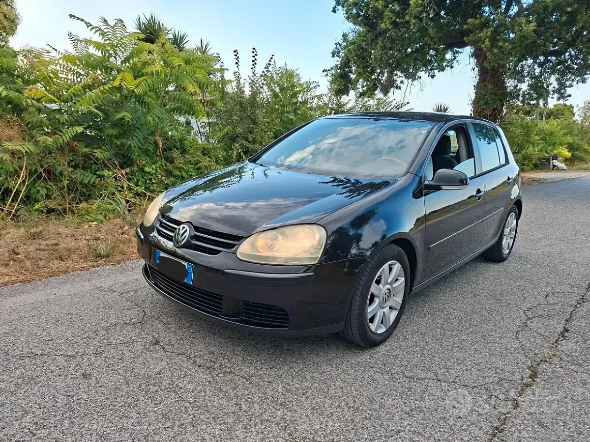 Usata VW Golf VI Comfortline 105 CV (77 kW) 2008 Nero Utilitaria
