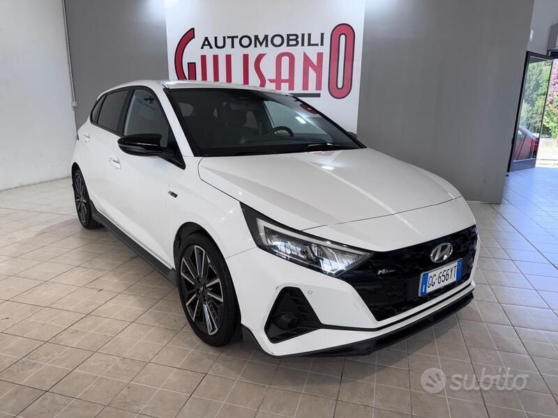 Bianco Usata 2021 Hyundai i20 N Line Tre volumi | 12.990 € (Super prezzo) - Immagine 1/4