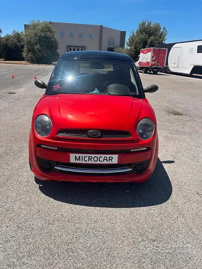Usata Microcar M.Go 2017 Rosso Utilitaria