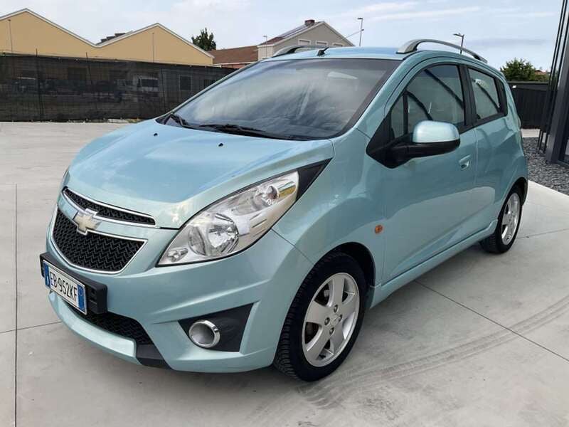 Usata Chevrolet Spark LT 82 CV (60 kW) 2011 Blu/azzurro Utilitaria