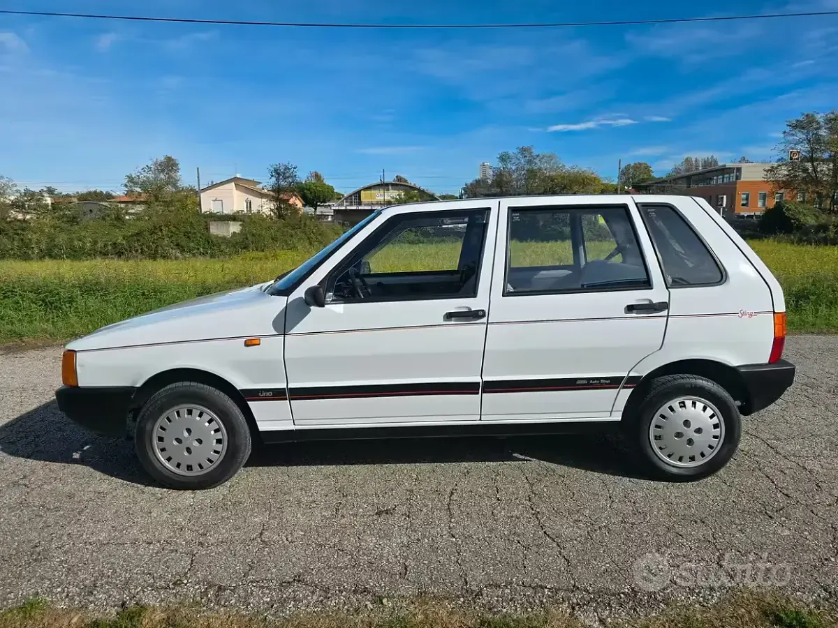 Usata Fiat Uno 45 CV (33 kW) 1989 Bianco Utilitaria