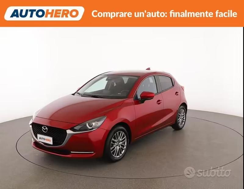 Usata Mazda 2 Exceed 90 CV (66 kW) 2022 Rosso Berlina