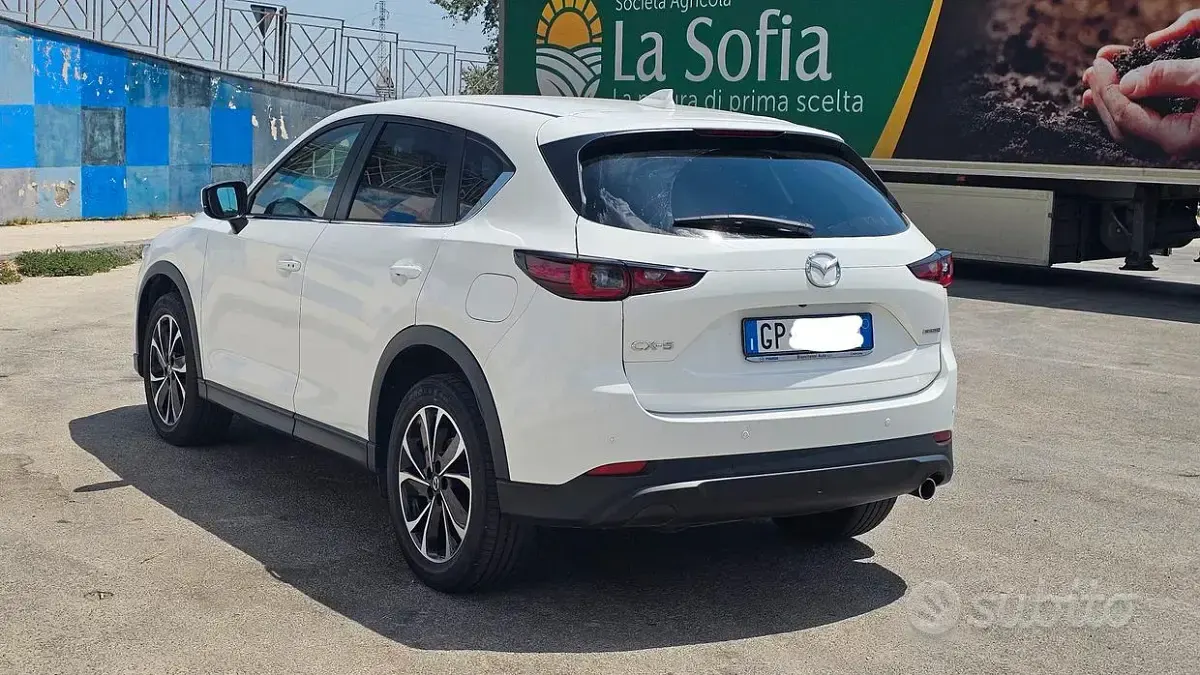 Usata Mazda CX-5 150 CV (110 kW) 2023 Bianco SUV