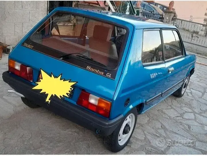 Usata Talbot Samba 45 CV (33 kW) 1982 Blu Berlina