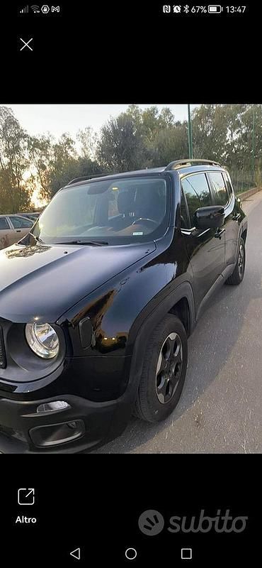 Usata Jeep Renegade 120 CV (88 kW) 2015 Nero SUV