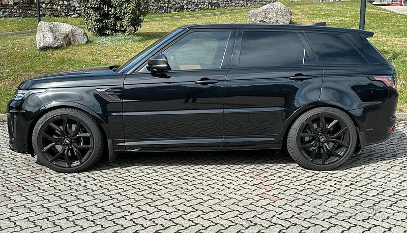 Usata Land Rover Range Rover Sport SVR 575 CV (422 kW) 2021 Nero SUV