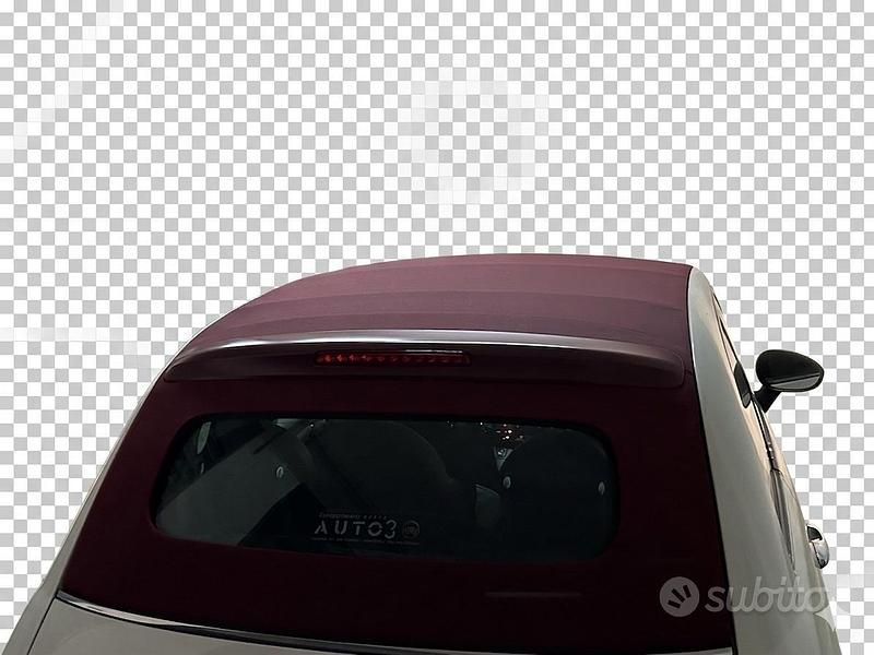 Usata Fiat 500 Lounge 69 CV (50 kW) 2013 Bianco Cabrio