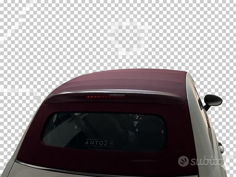 Usata Fiat 500 Lounge 2013 Bianco Cabrio