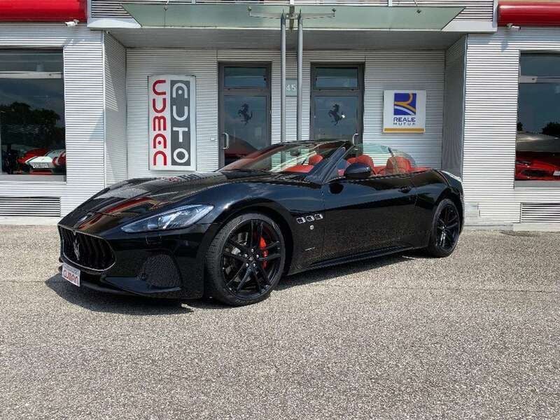 Usata Maserati GranCabrio 460 CV (338 kW) 2018 Nero Cabrio