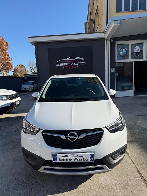 Bianco Usata 2020 Opel Crossland X Ultimate SUV | 10.499 € (Buon prezzo) - Immagine 1/4