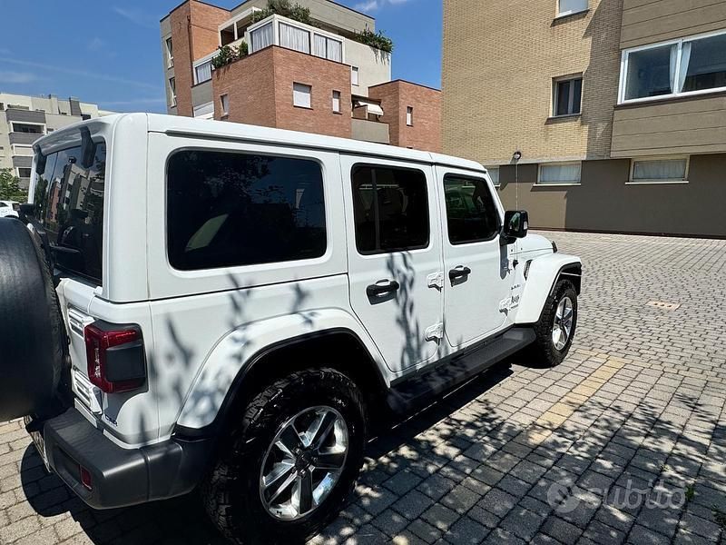 Usata Jeep Wrangler 200 CV (147 kW) 2020 Bianco SUV