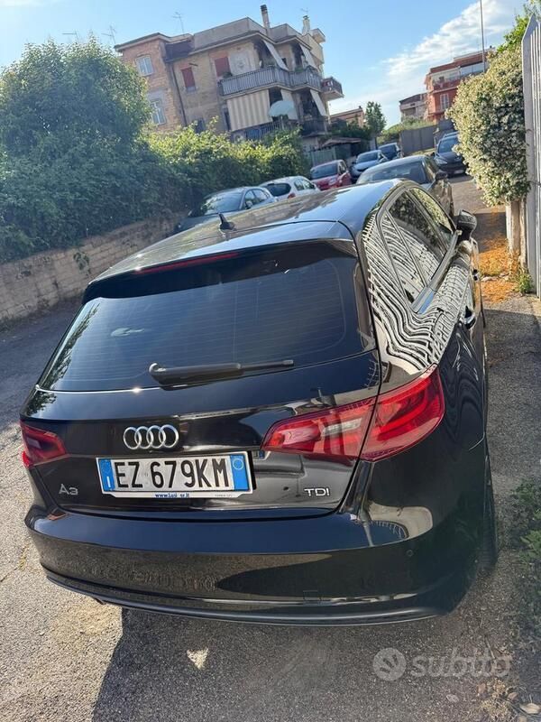 Usata Audi A3 S-Line 2015 Nero Berlina