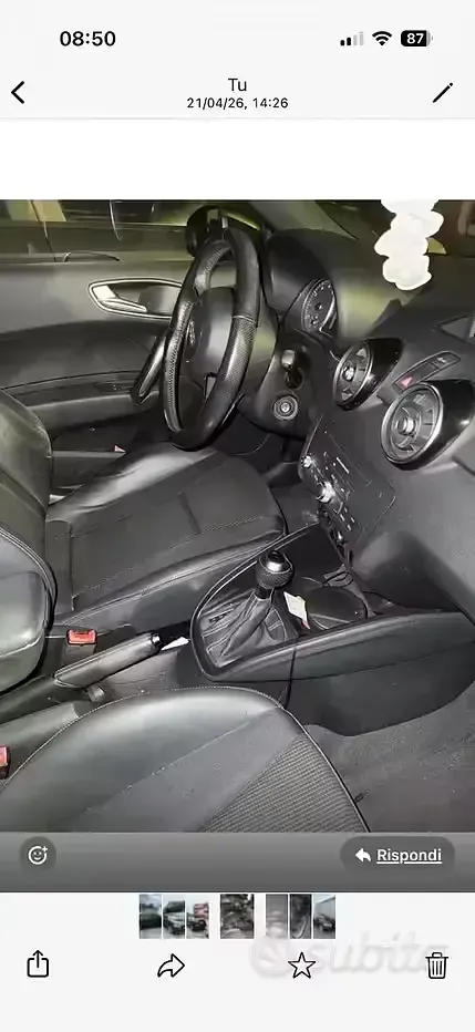 Usata Audi A1 S-Line 122 CV (89 kW) 2011 Utilitaria