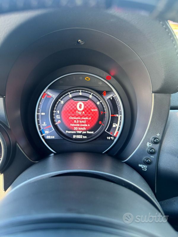 Usata Abarth 500 Competizione 160 CV (117 kW) 2017 Blu Utilitaria