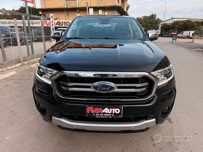 Usata Ford Ranger Limited 170 CV (125 kW) 2022 Nero Pick-up