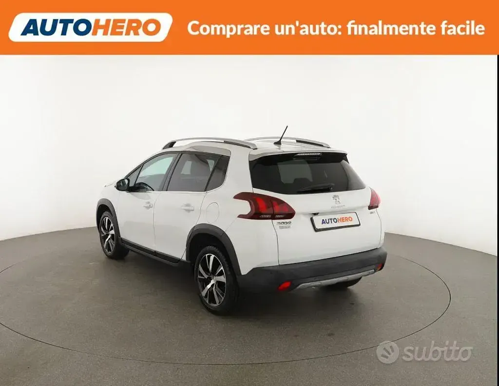 Usata Peugeot 2008 110 CV (80 kW) 2017 Bianco SUV