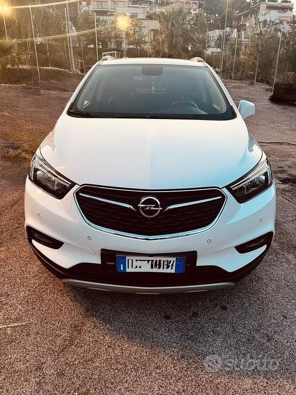 Usata Opel Mokka X 136 CV (100 kW) 2018 Bianco SUV