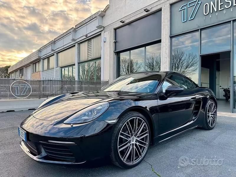 Usata Porsche 718 Cayman Sport 300 CV (220 kW) 2017 Nero Coupé