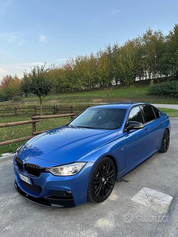 Usata BMW 328 M Performance 245 CV (180 kW) 2015 Blu Berlina