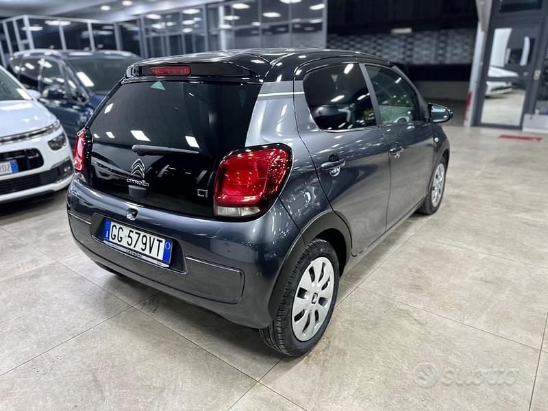 Usata Citroën C1 Shine 72 CV (52 kW) 2021 Grigio Utilitaria