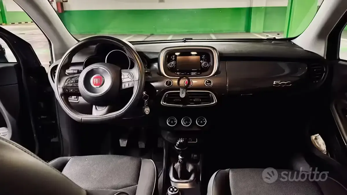 Usata Fiat 500X Pop Star 95 CV (69 kW) 2016 Grigio SUV