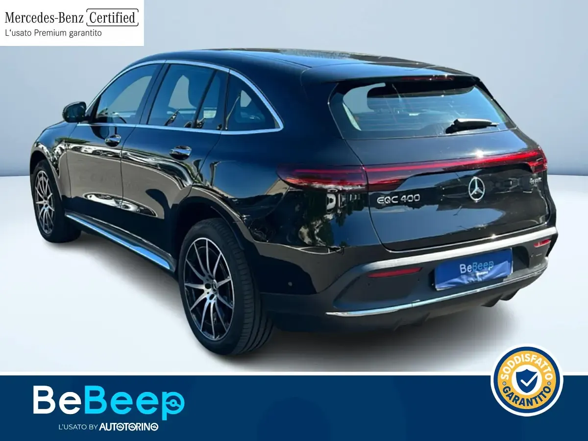 Usata Mercedes EQC400 Premium 300 kW (408 CV) 2021 Nero metallizzato SUV
