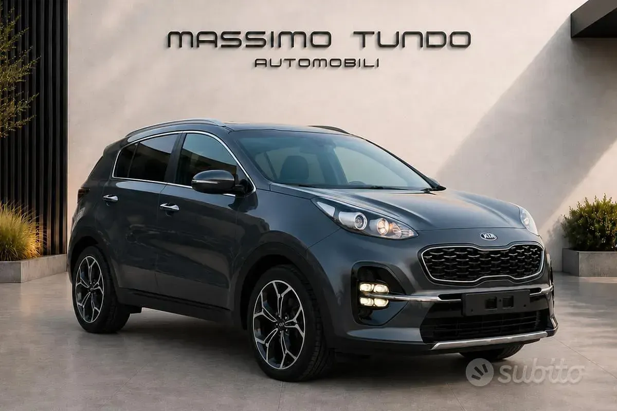 Usata Kia Sportage GT-Line 116 CV (85 kW) 2018 Grigio SUV