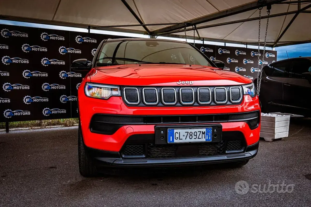Usata Jeep Compass 131 CV (96 kW) 2023 Rosso SUV