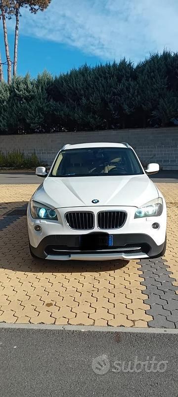Usata BMW X1 177 CV (130 kW) 2010 Bianco SUV