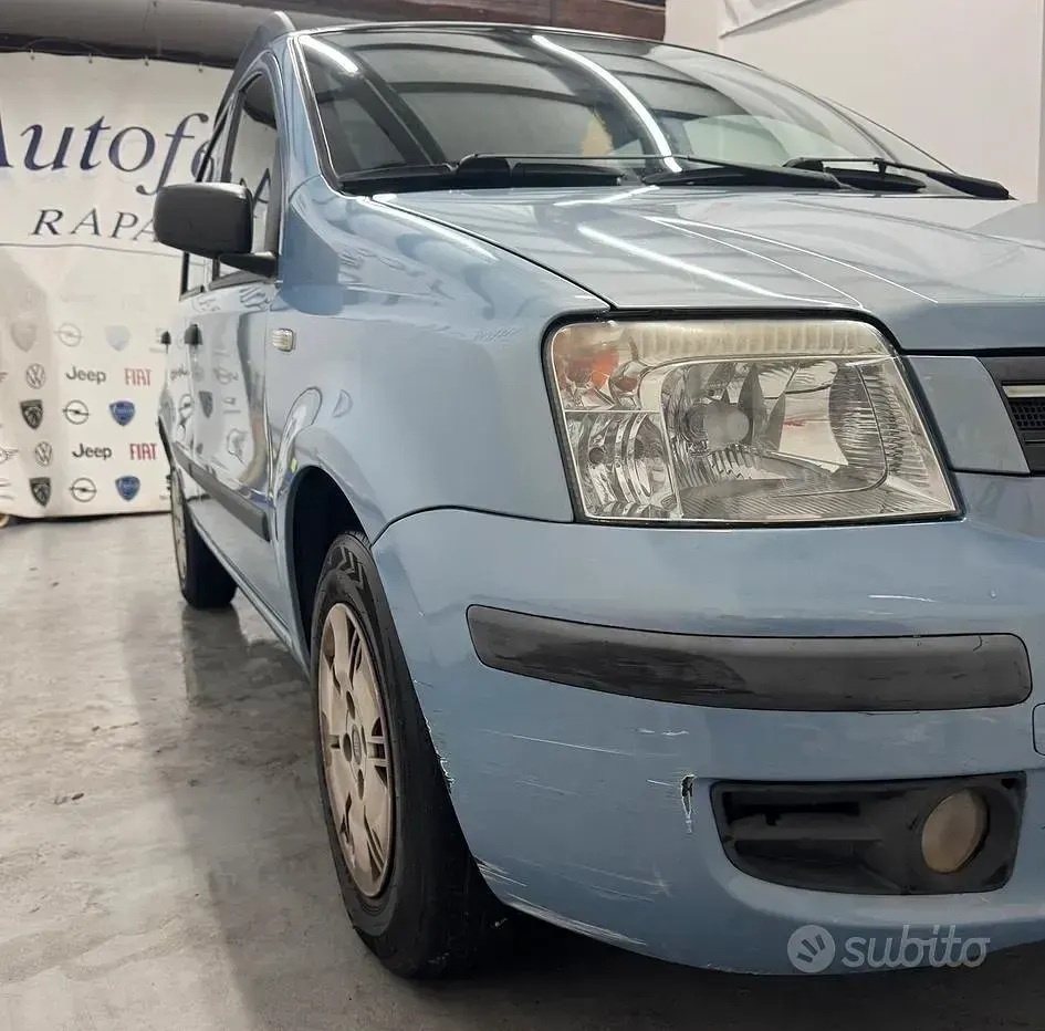 Usata Fiat Panda 60 CV (44 kW) 2008 Blu Utilitaria