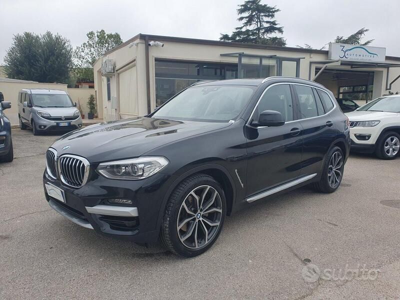 Usata BMW X3 xLine 190 CV (139 kW) 2020 Nero SUV