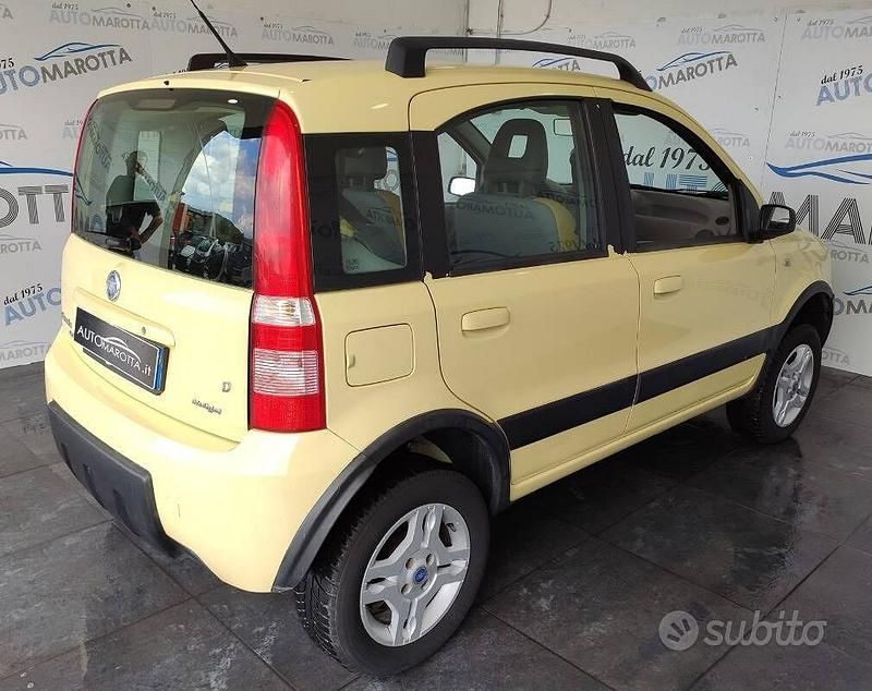 Usata Fiat Panda 4x4 Climbing 2006 Giallo Utilitaria