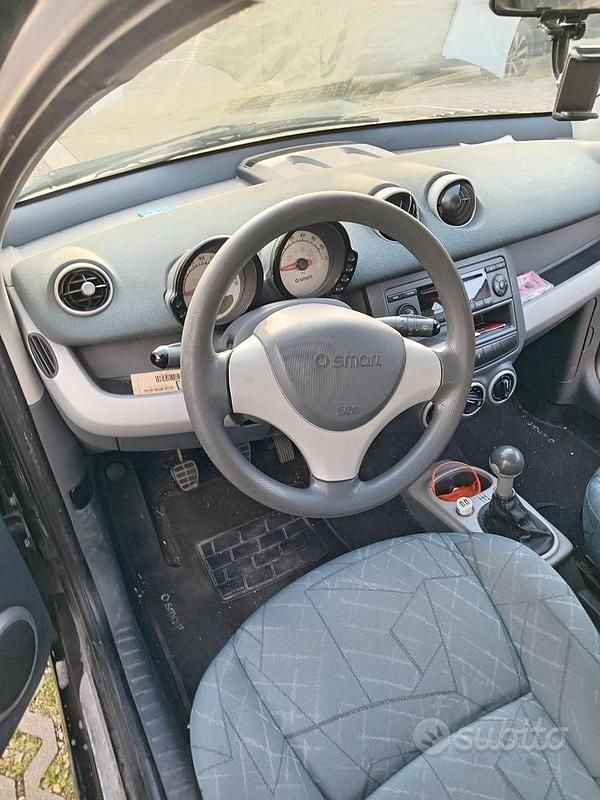 Begagnad Smart ForFour 95 HK (69 kW) 2005 Svart Halvkombi