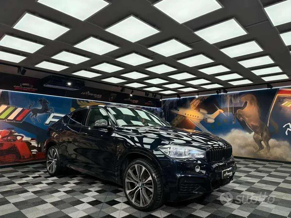 Usata BMW X6 M Sport 258 CV (189 kW) 2018 Bluazzurro SUV