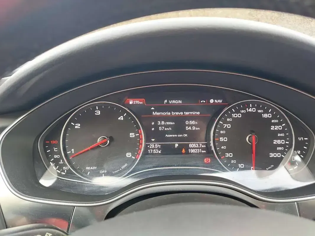 Usata Audi A6 190 CV (139 kW) 2018 Nero Station wagon