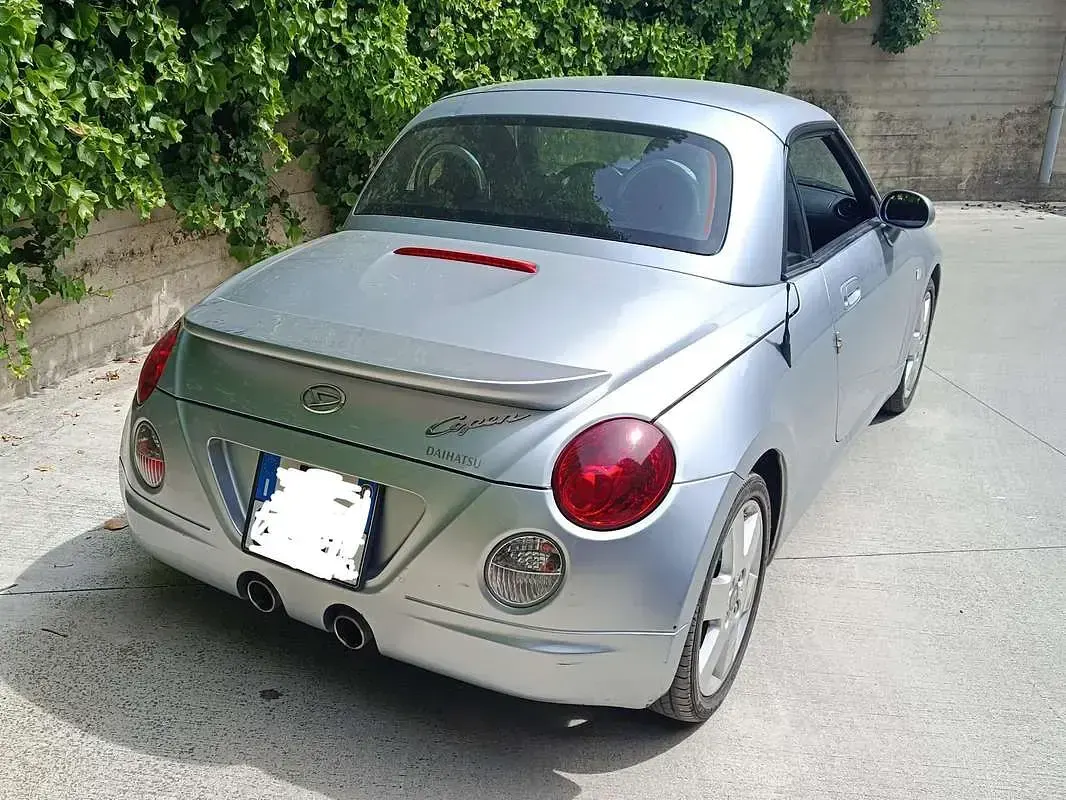 Usata Daihatsu Copen 87 CV (63 kW) 2009 Argento Cabrio