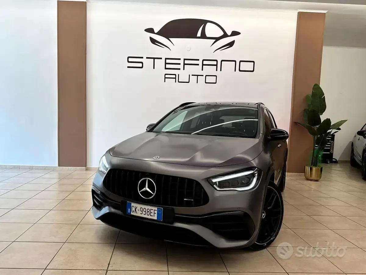 Usata Mercedes A45 AMG Premium Plus 421 CV (309 kW) 2022 Grigio Utilitaria