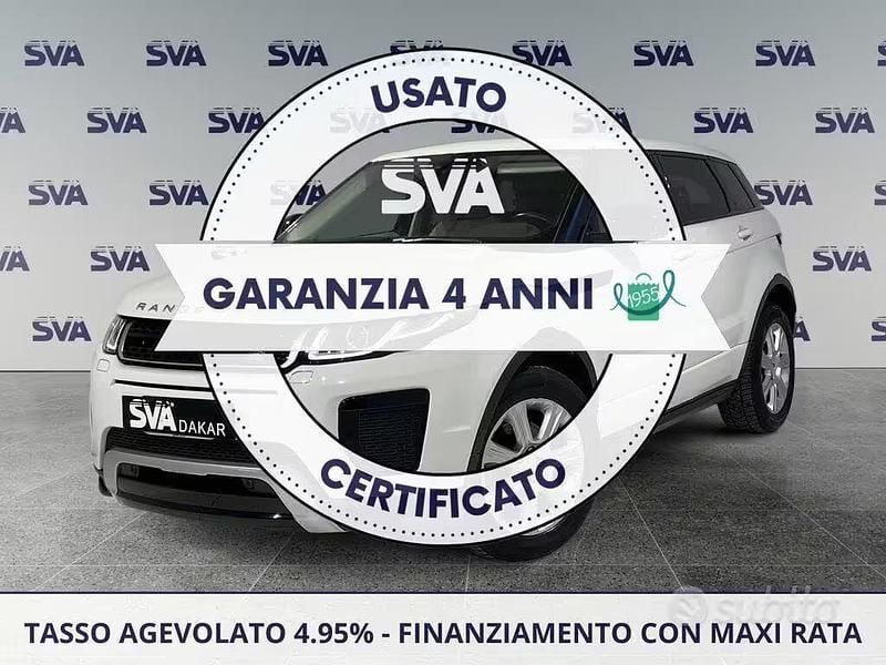 Usata Land Rover Range Rover evoque SE Dynamic 150 CV (110 kW) 2017 Bianco SUV